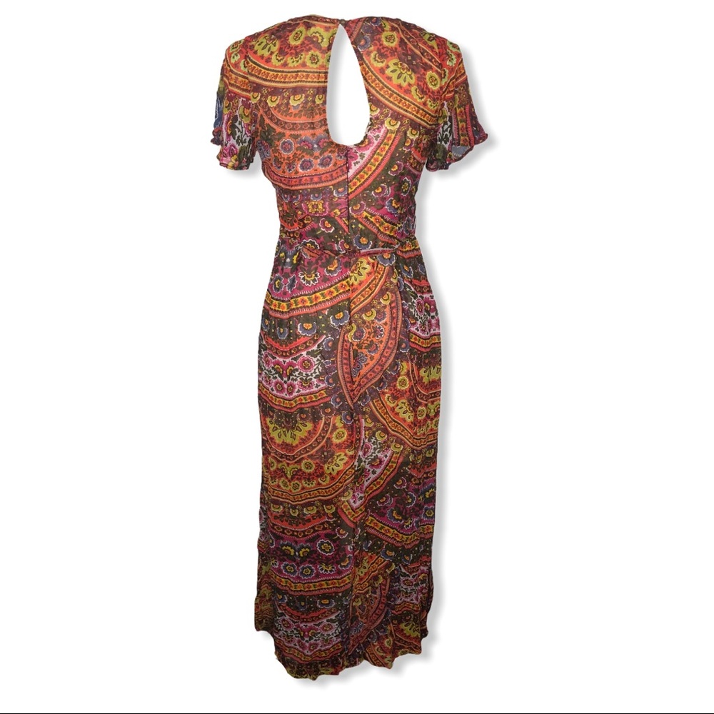 Akemi + Kin | Murol Wrapped Maxi Dress Anthro XS 2 - Picture 8 of 12